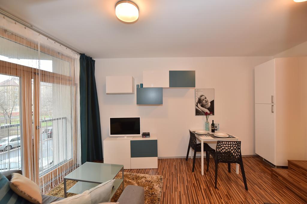 Apartments Palmovka Prag Rum bild