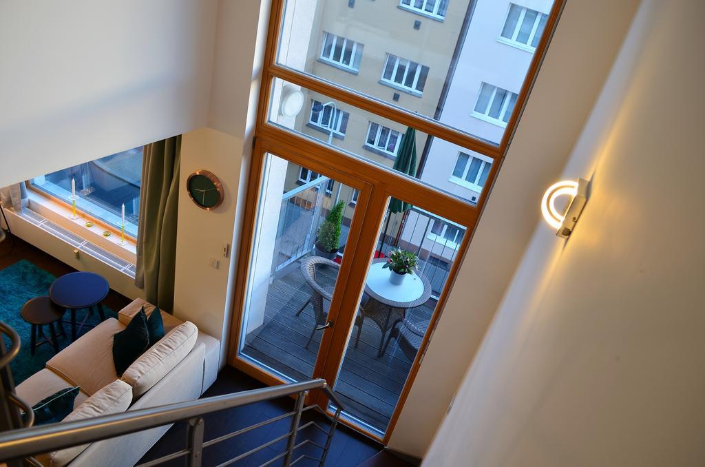 Apartments Palmovka Prag Exteriör bild